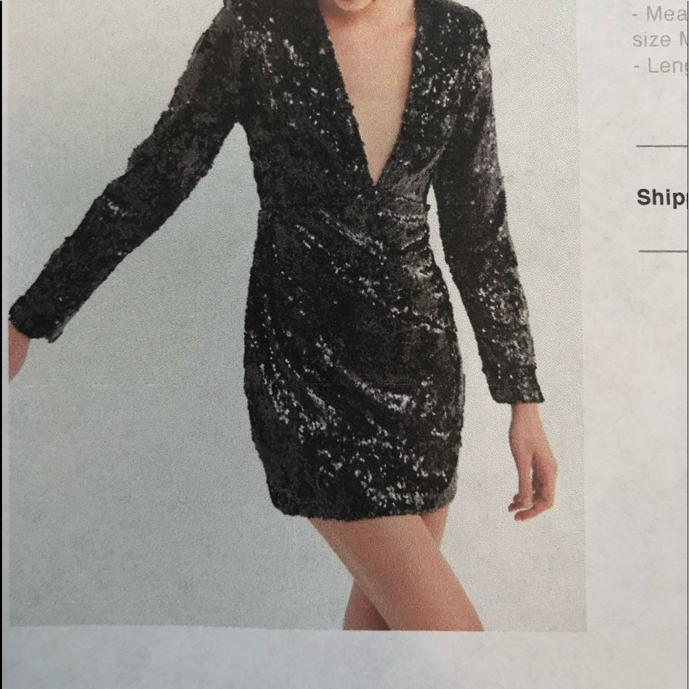 Urban Outfitter mini sequins dress